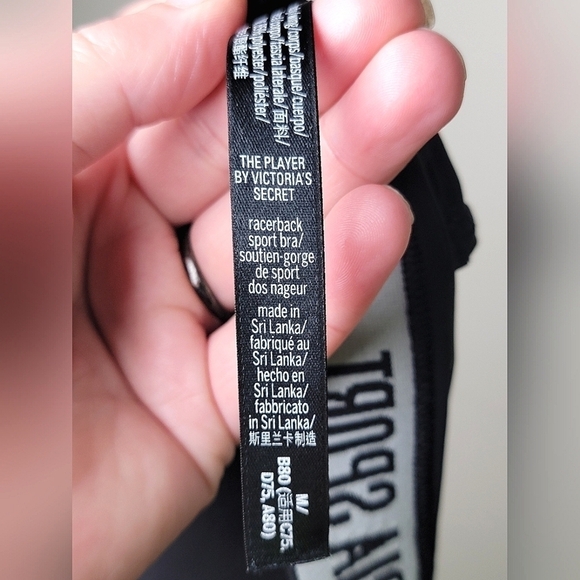 Victoria's Secret Sport The Player Racerback Sports Bra, Size Medium - Picture 3 of 3